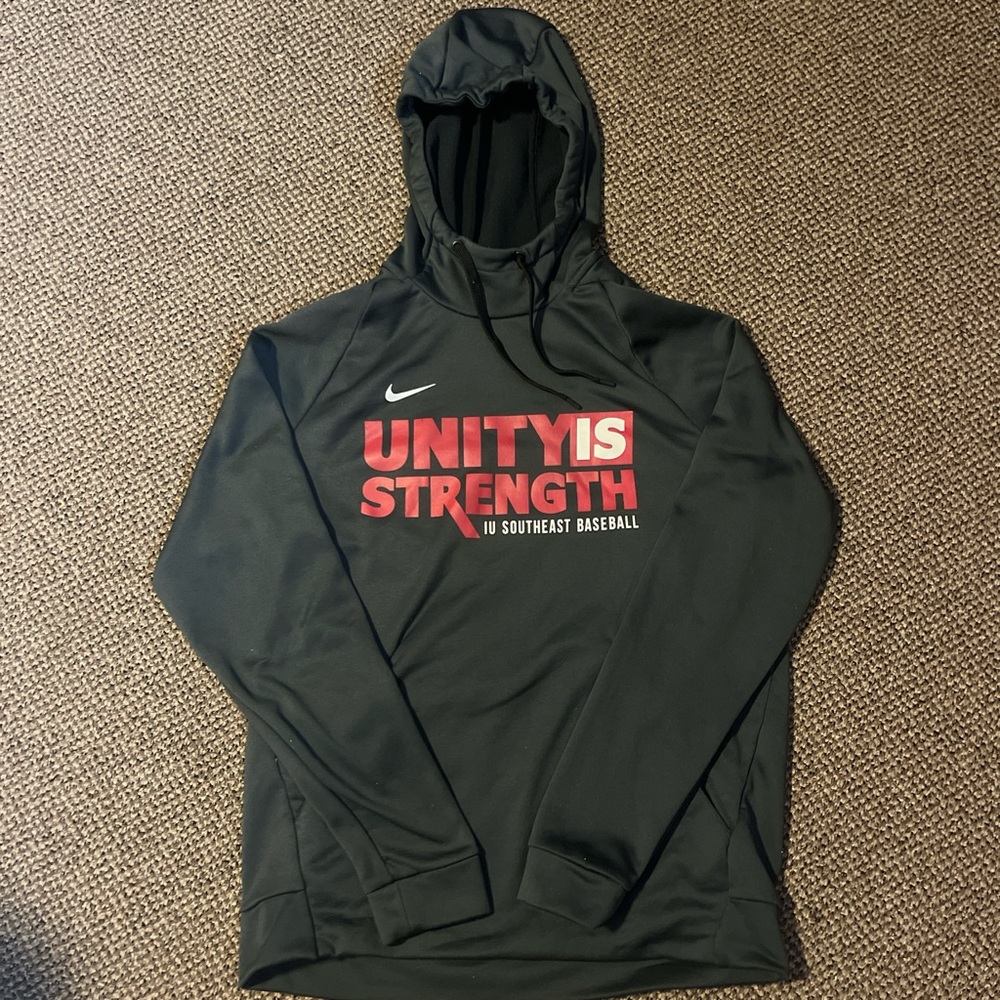 Nike Hoodie with Red Print